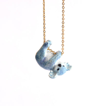 Galaxy Bear Koala Necklace