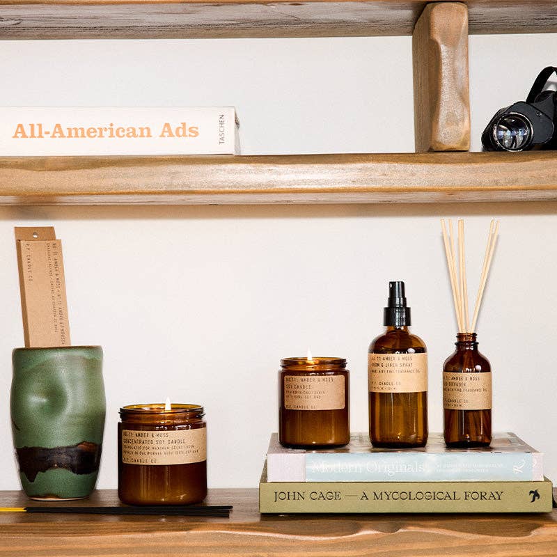Amber &amp; Moss - 3.5 oz Reed Diffuser