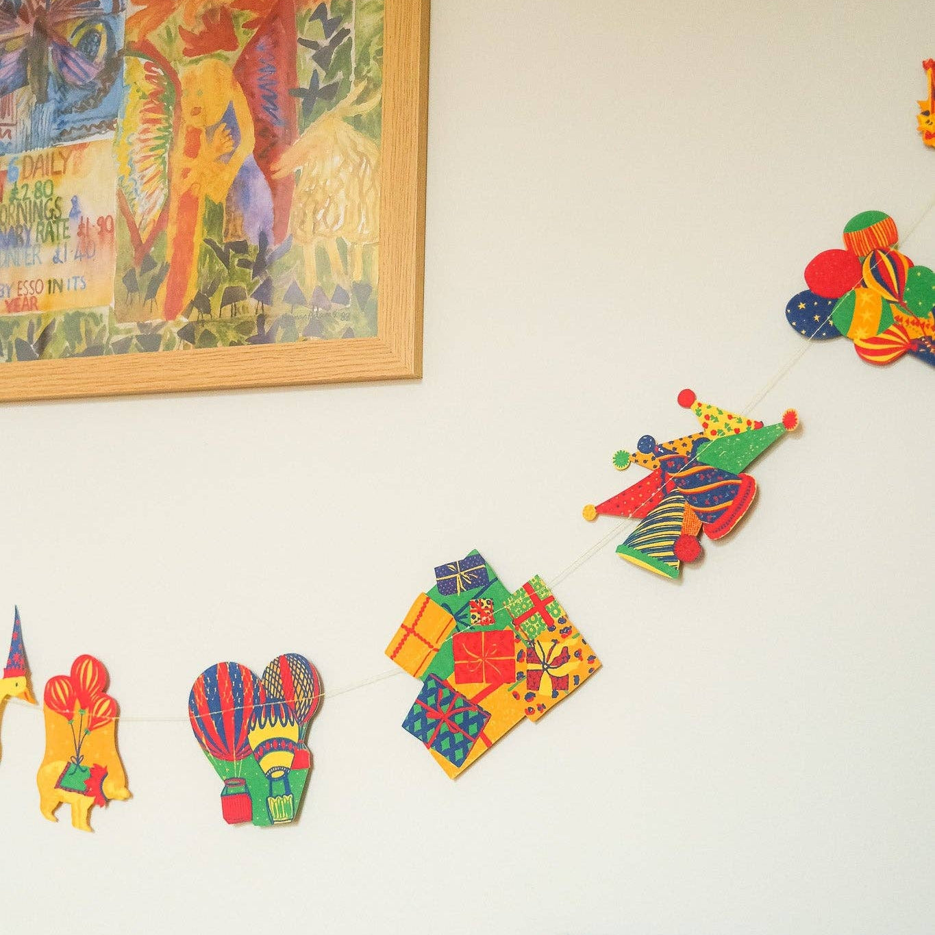 Birthday Party Sewn Garland