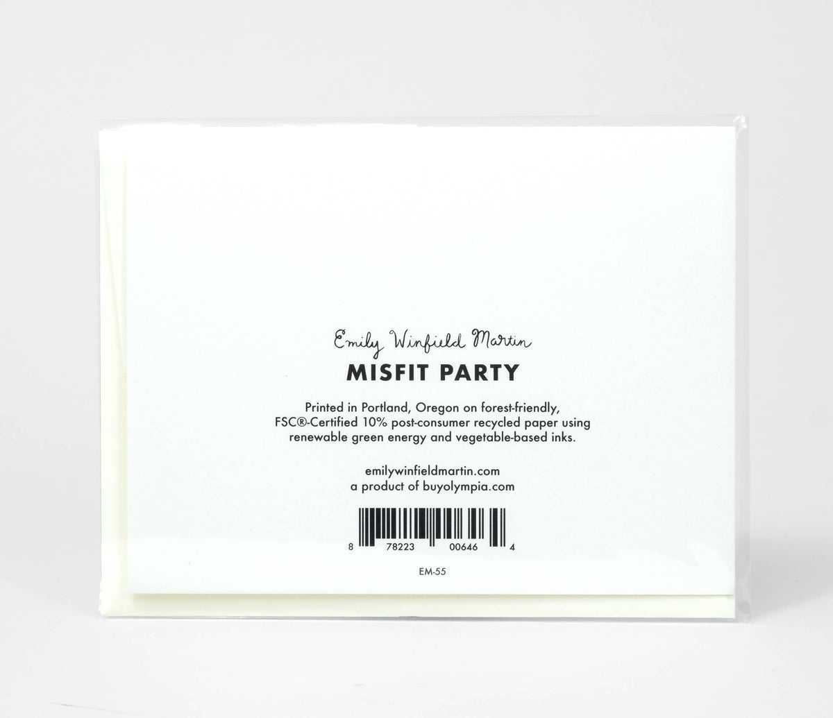 Emily Winfield Martin Misfits Party Greeting Card