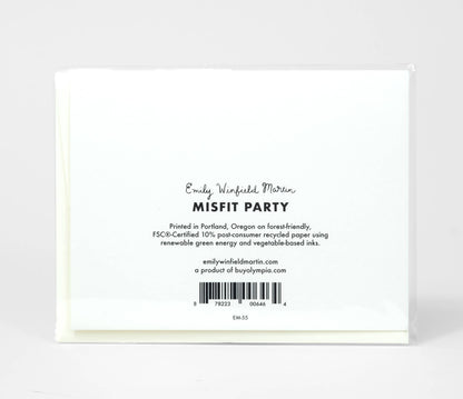 Emily Winfield Martin Misfits Party Greeting Card