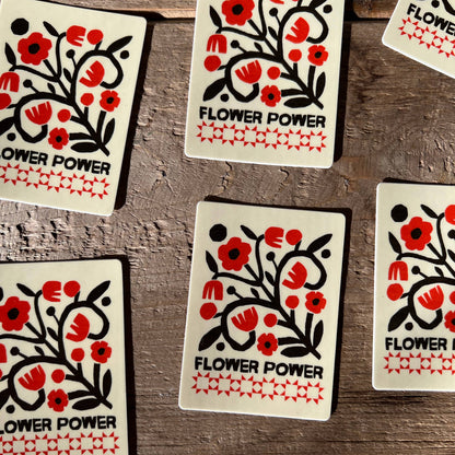 Flower Power Sticker