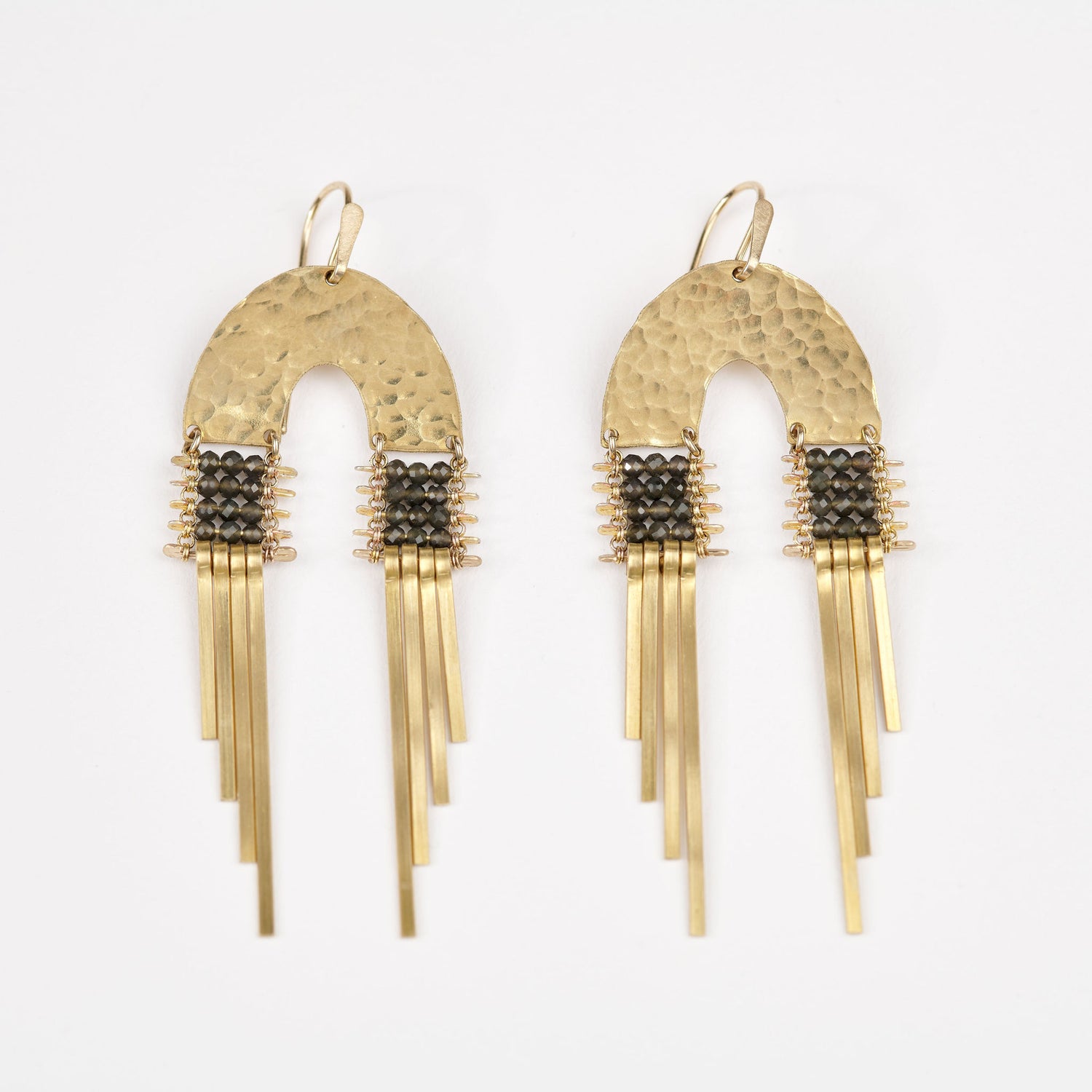 Demimonde Arcus Double Fringe Earrings
