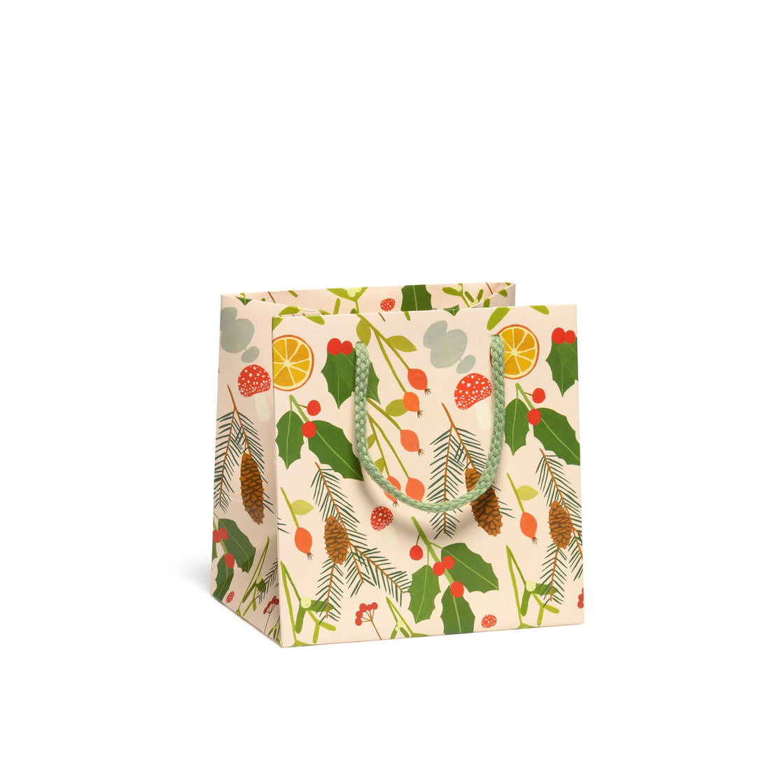 Holiday Greens gift bags: Small