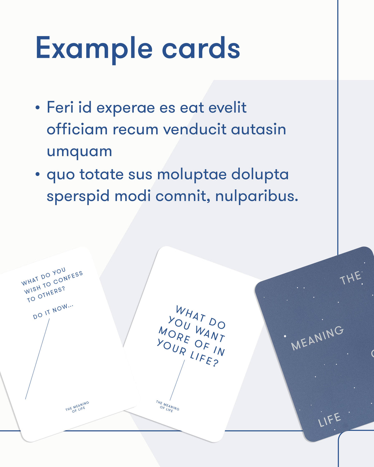 The Meaning of Life Conversation Cards