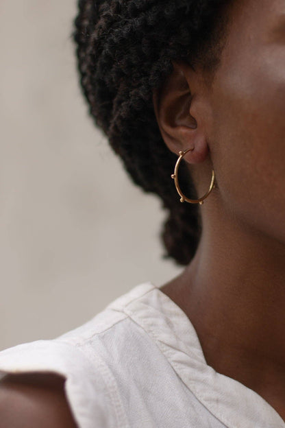 Bentu Hoops (Sm / Lg)