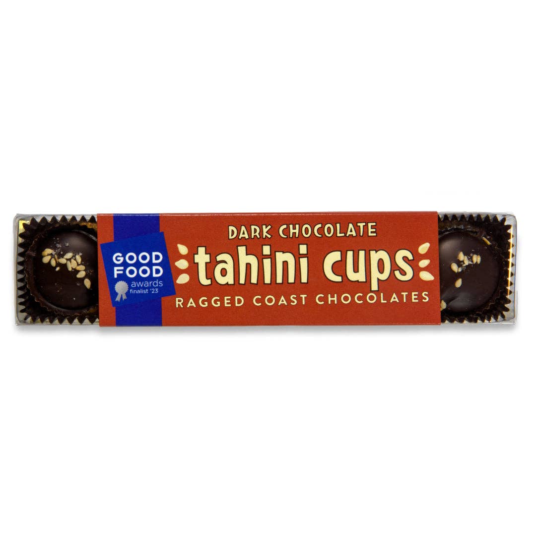 Dark Chocolate Tahini Cups