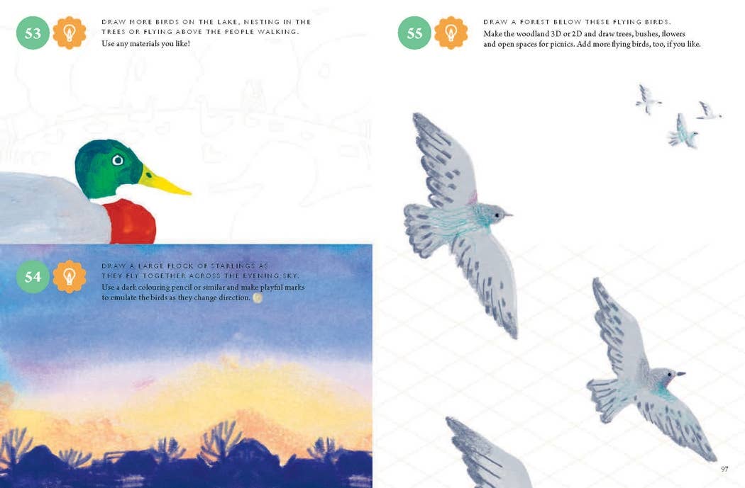 Drawing Nature: 100 Prompts, Projects and Playful Exercises