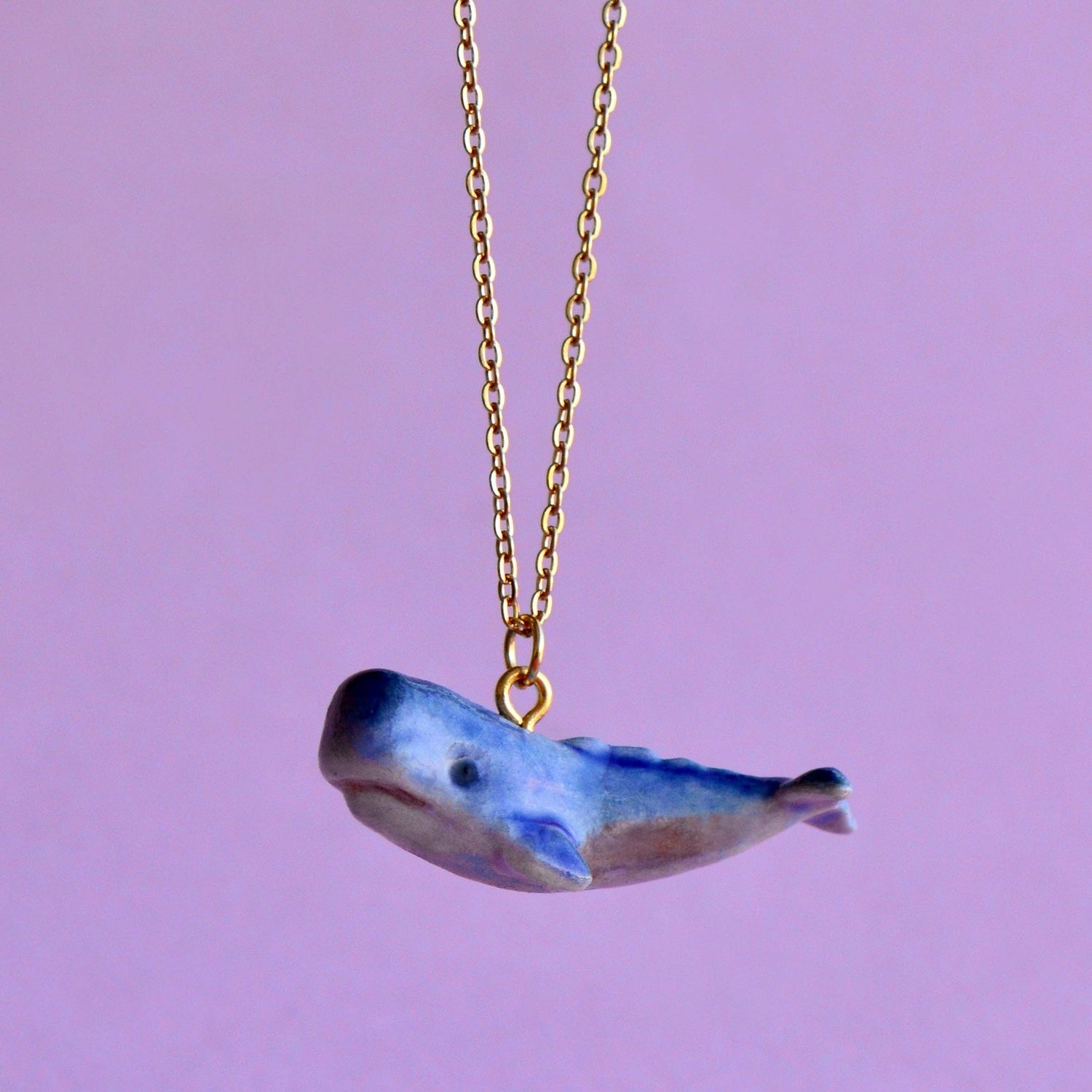 Blue Whale Necklace