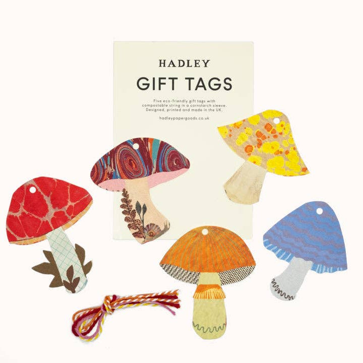 Mushroom Gift Tags