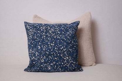 Natural Colours Cushion Cover, Indigo wax,  No.1