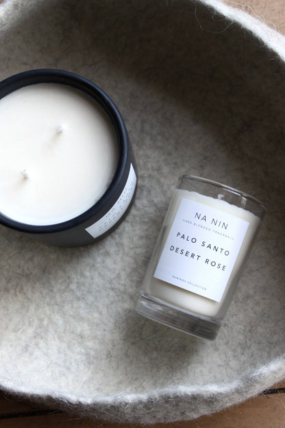 Palo Santo &amp; Desert Rose Candle / Available in Multiple Sizes
