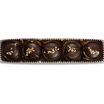 Dark Chocolate Tahini Cups