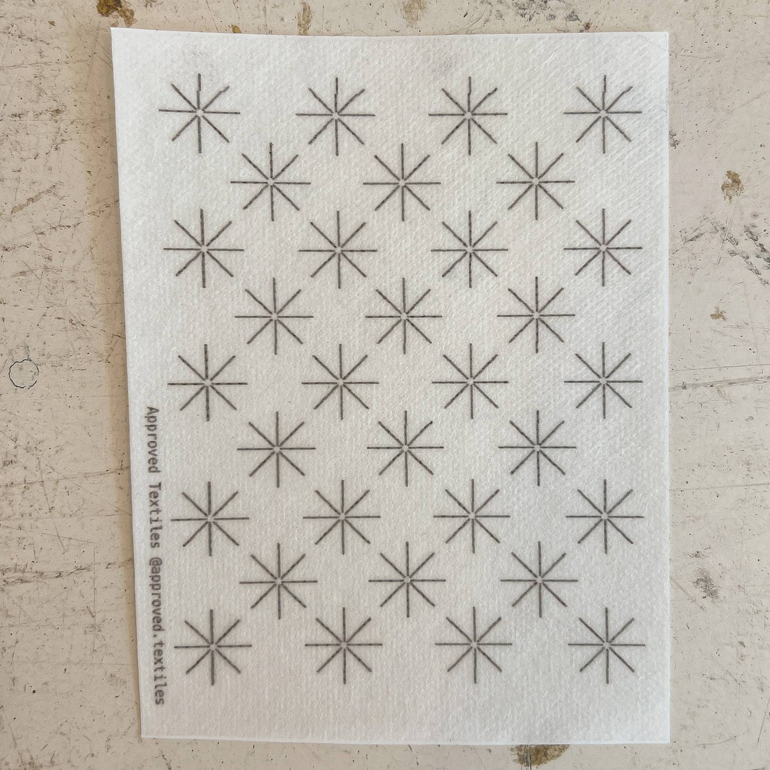 Visual Mending Embellishment Transfer - Stars