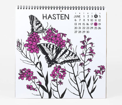 Nikki McClure Shall We Begin 2027 Wall Calendar