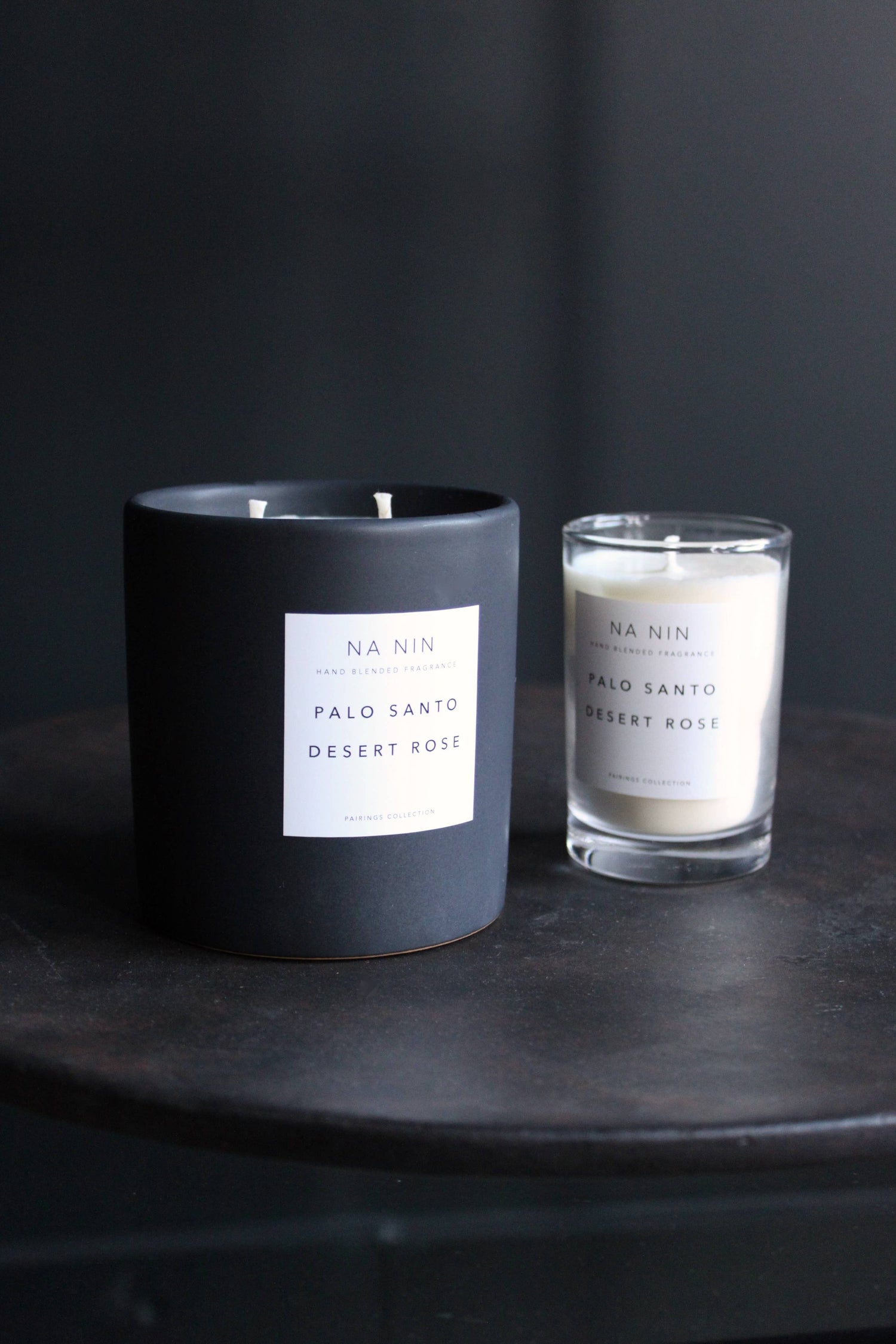 Palo Santo &amp; Desert Rose Candle / Available in Multiple Sizes