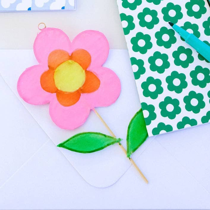 Flower Ornament Greeting Card