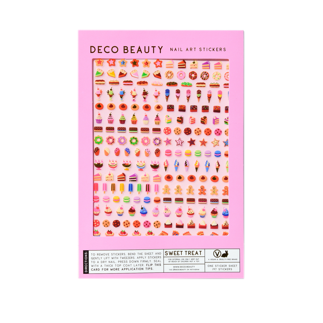 Nail Art Stickers - SWEET TREAT
