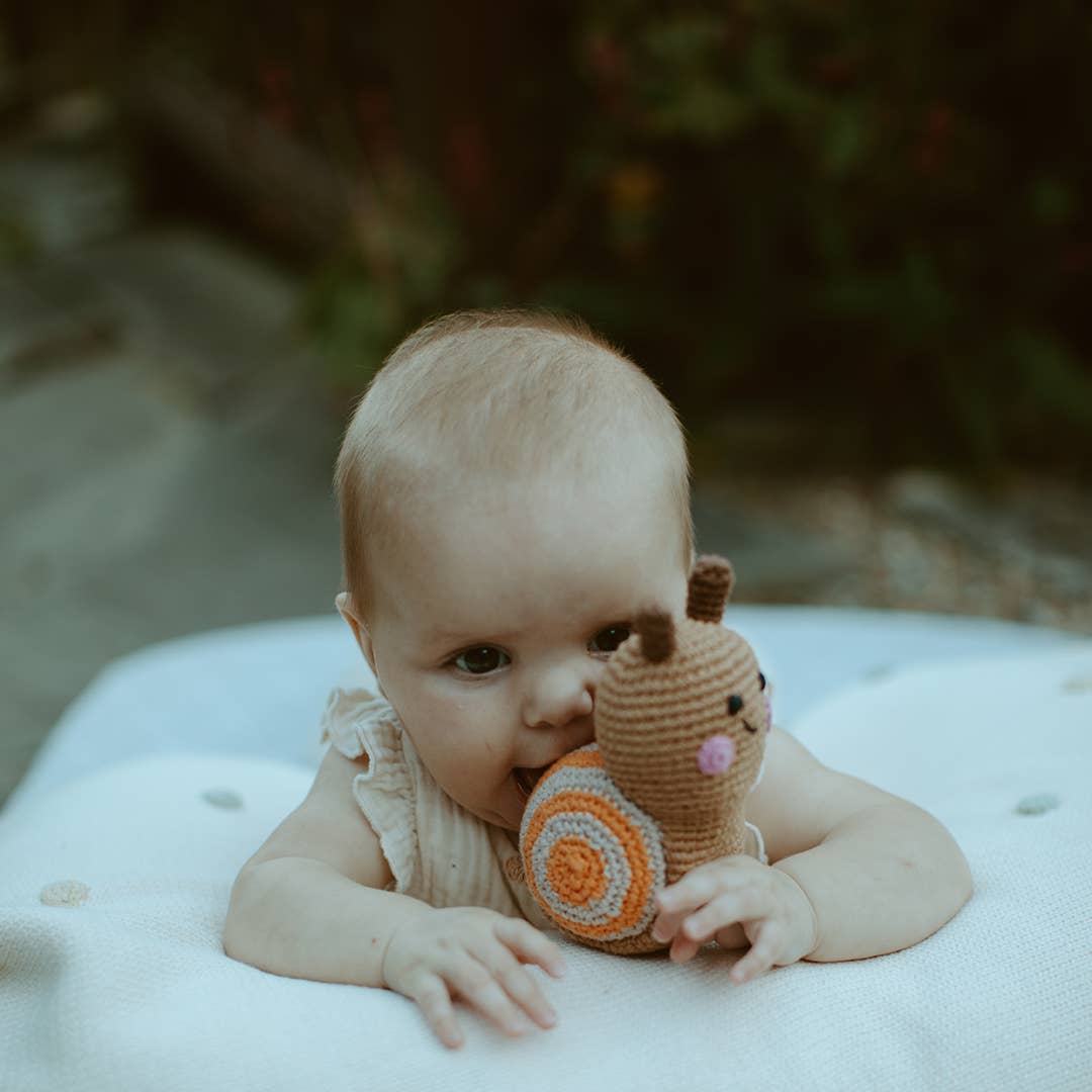Baby Snail Rattle