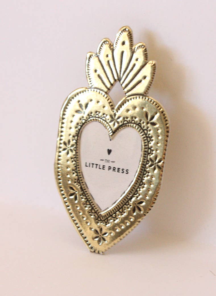 Mini Gold Heart Frame