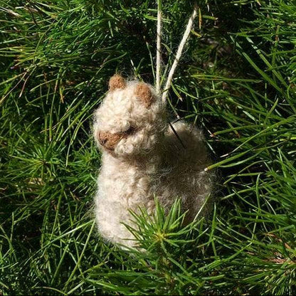 Baby Alpaca Ornaments