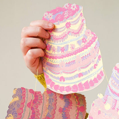 Celebration Cakes Sewn Garland