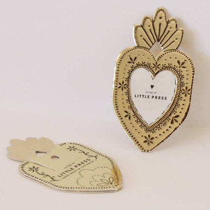 Mini Gold Heart Frame