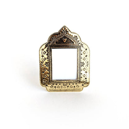 Small Gold Faux Tin Frame