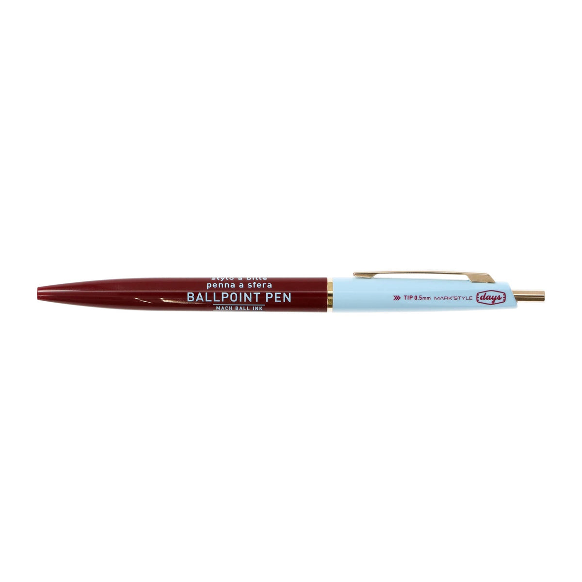 DxA Mach Ballpoint Pen - 0.5mm Black Oil-based ink