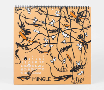 Nikki McClure Shall We Begin 2027 Wall Calendar