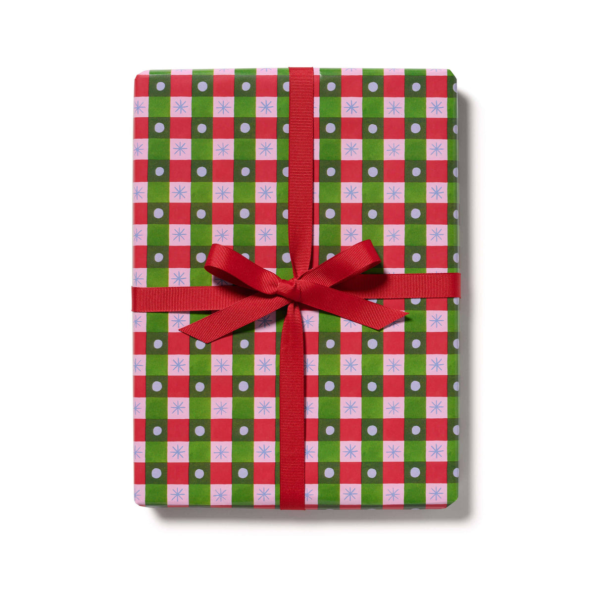 Holiday Checker 10 ft Wrap Roll
