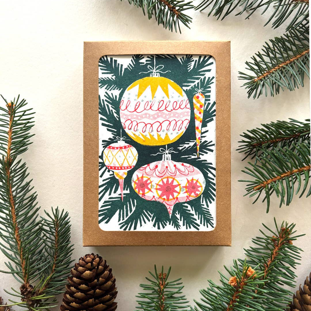 Bright Bauble Boxed Set of 6 Cards
