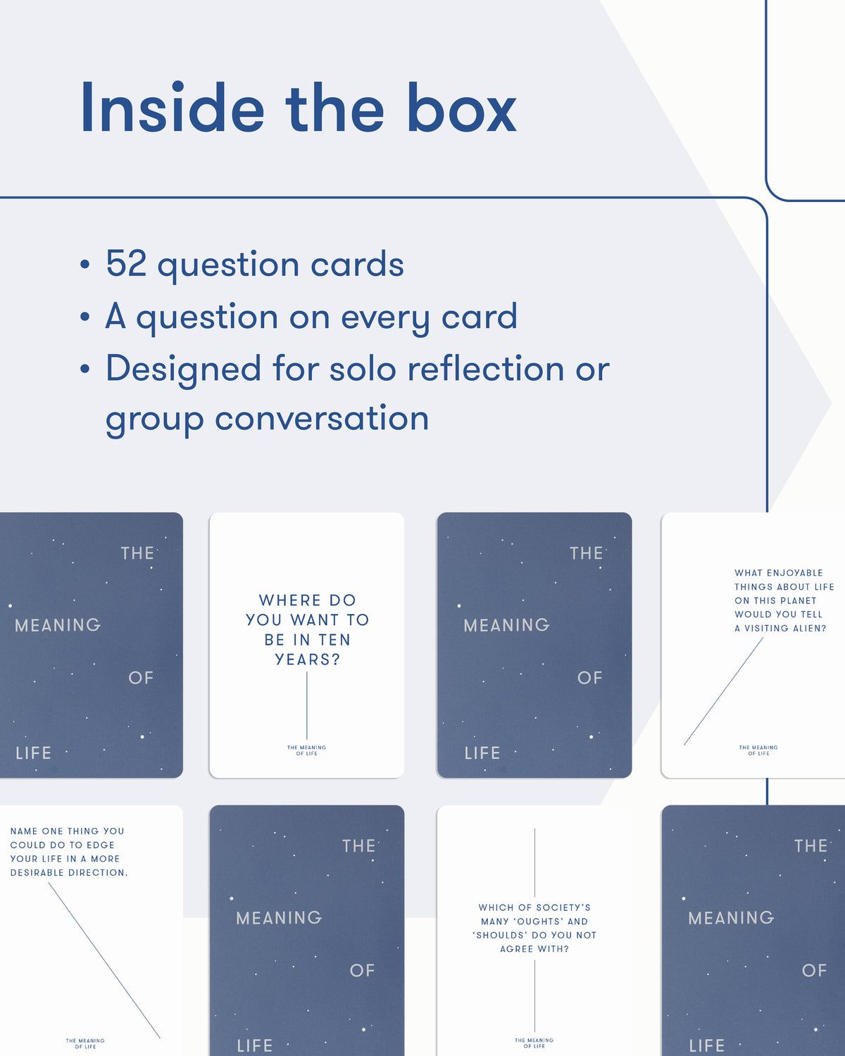 The Meaning of Life Conversation Cards