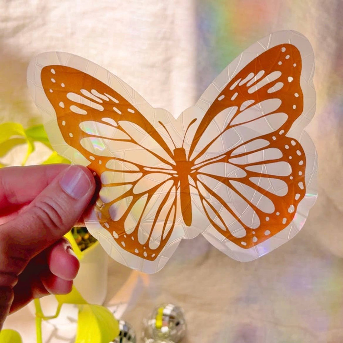 Butterfly Suncatcher // Rainbow Maker Sticker