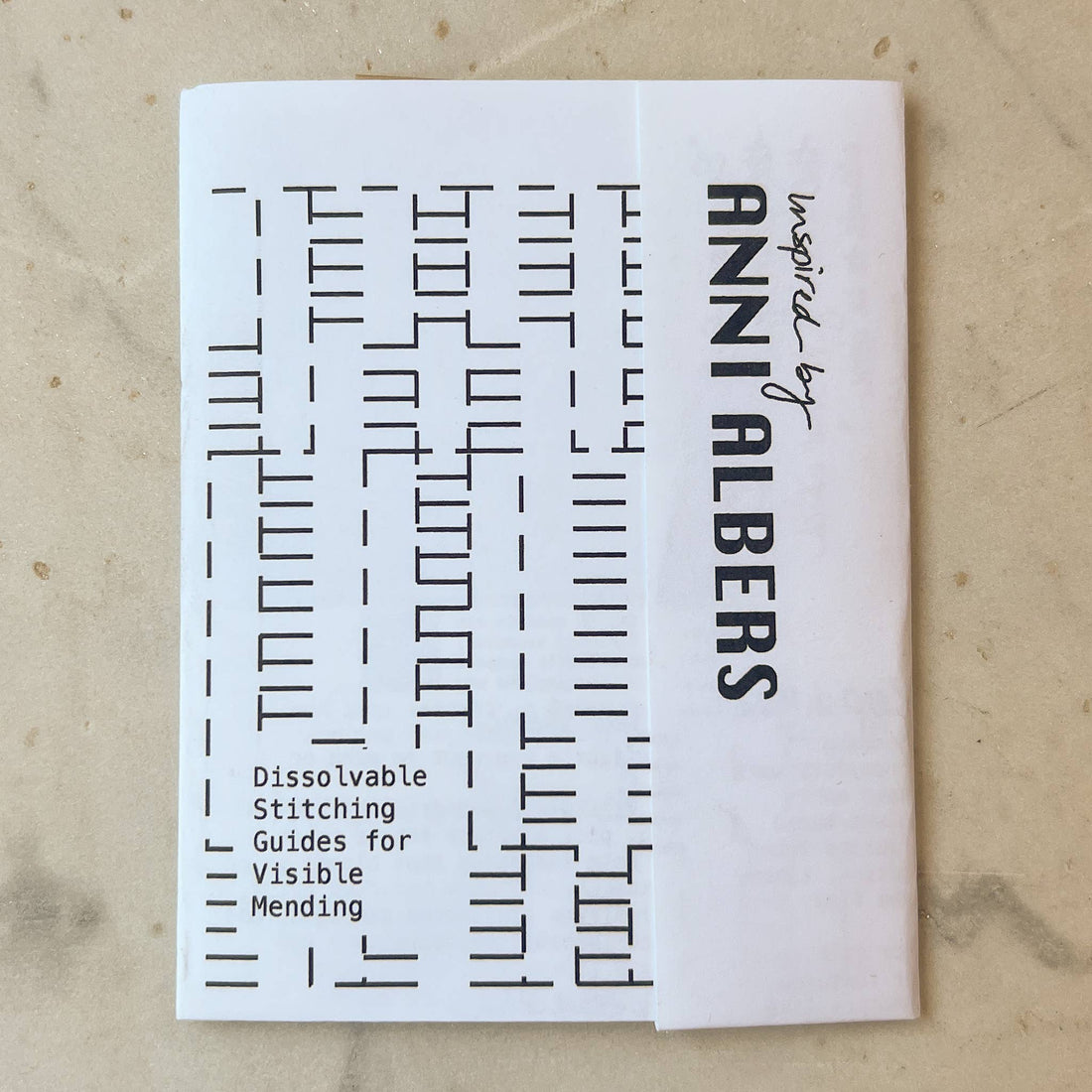 Visual Mending Embellishment Transfer - Anni Albers