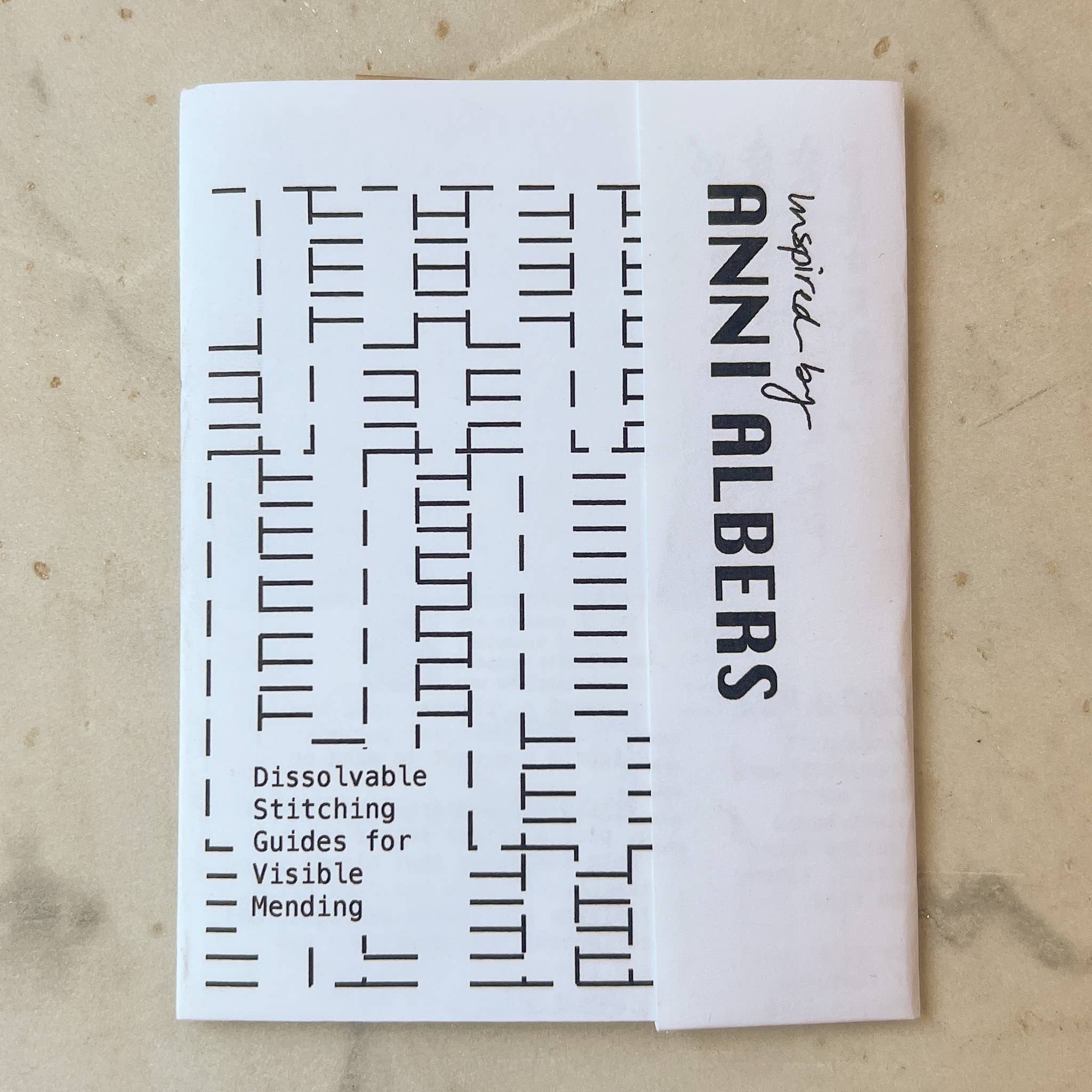 Visual Mending Embellishment Transfer - Anni Albers