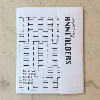 Visual Mending Embellishment Transfer - Anni Albers