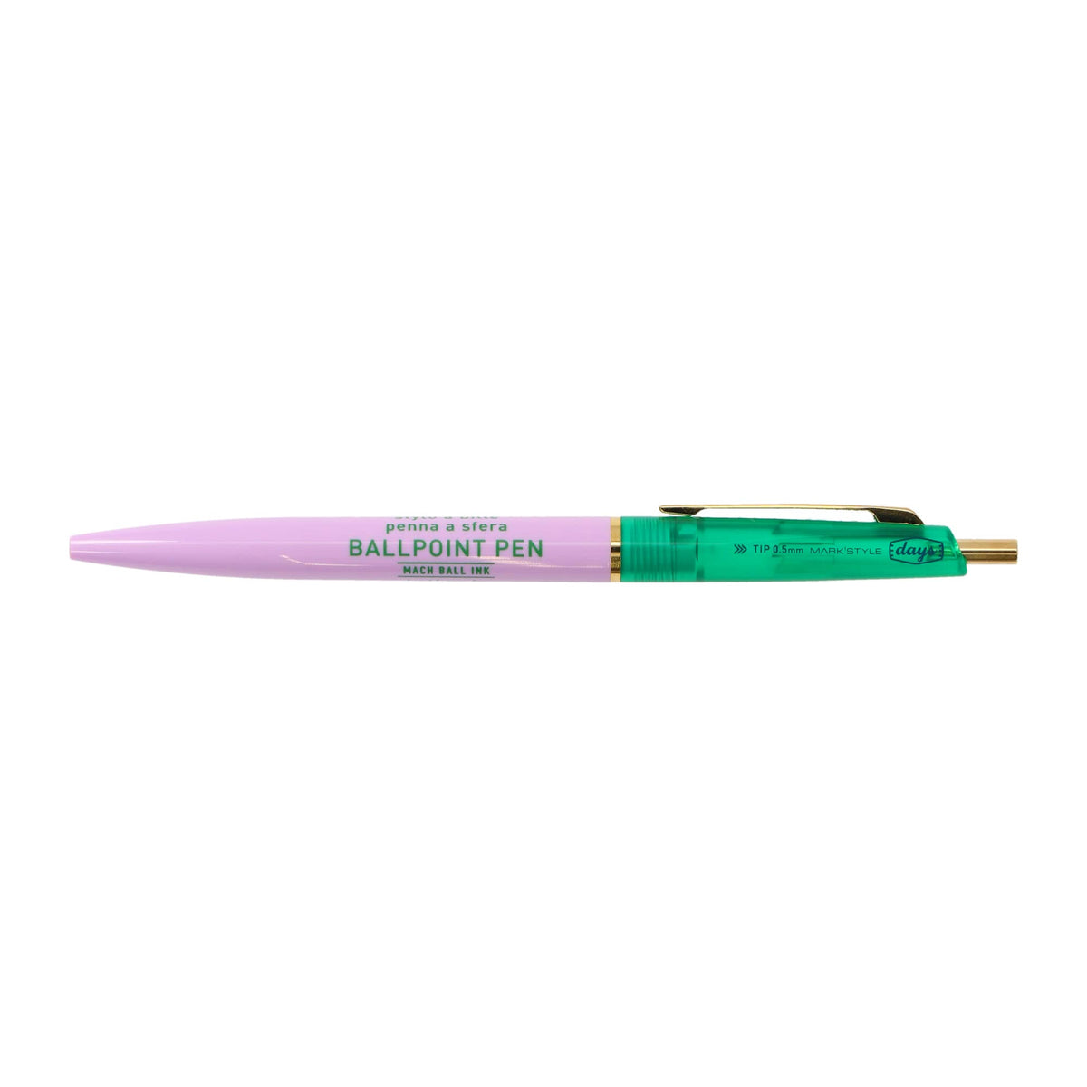 DxA Mach Ballpoint Pen - 0.5mm Black Oil-based ink