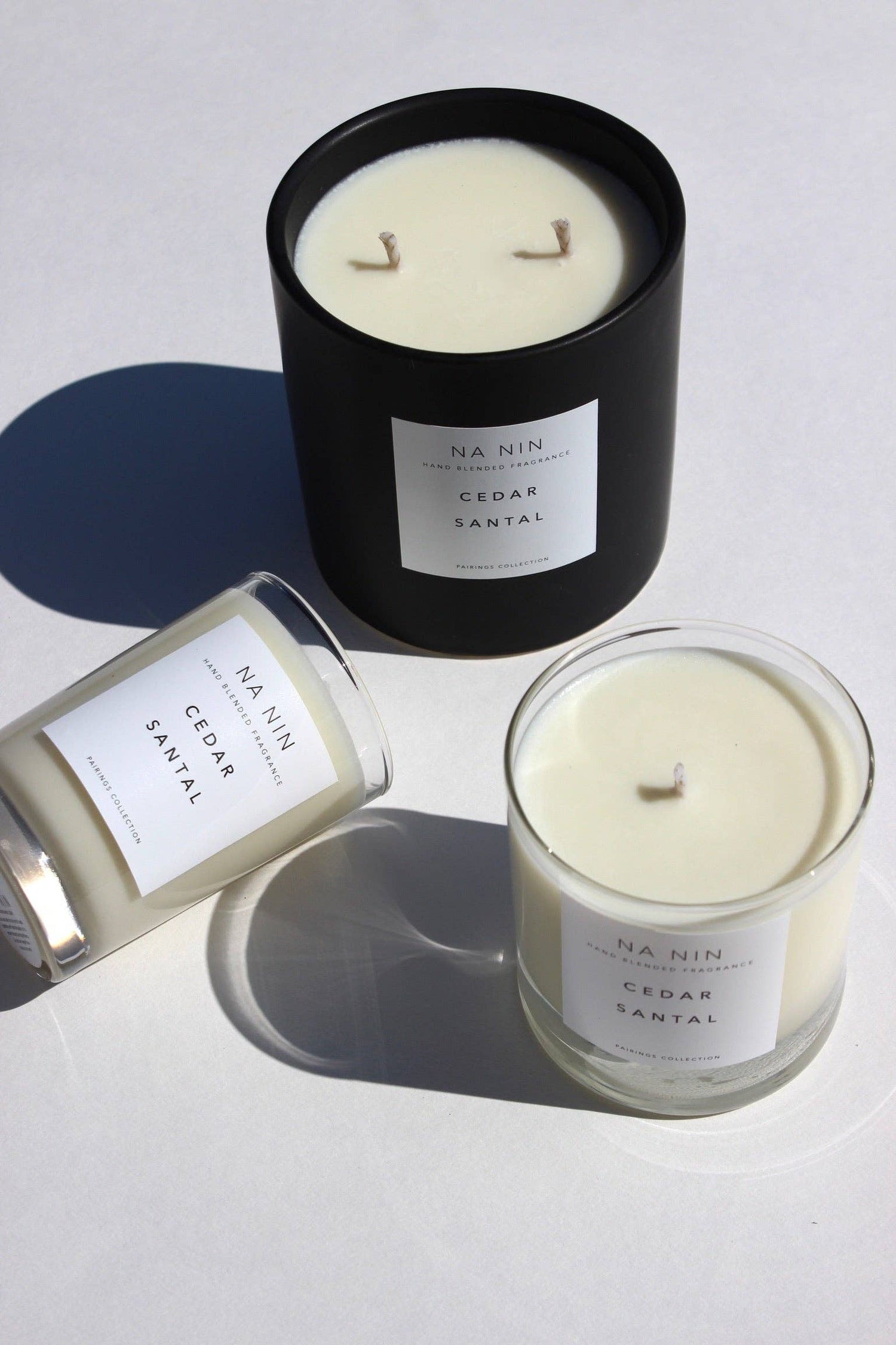 Cedar &amp; Santal Candle / Available in Multiple Sizes