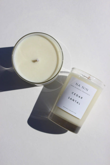 Cedar &amp; Santal Candle / Available in Multiple Sizes