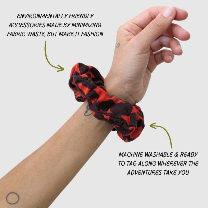 Zero Waste Scrunchie - Natural &amp; Lavender