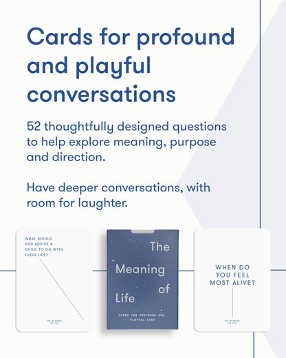 The Meaning of Life Conversation Cards