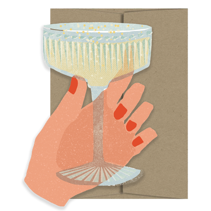 Coupe Chin-Chin - Die Cut Card