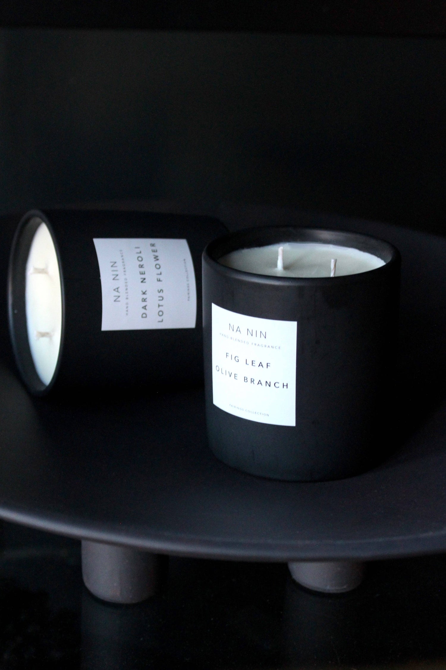 Fig Leaf &amp; Olive Branch Candle / Available in Multiple Sizes