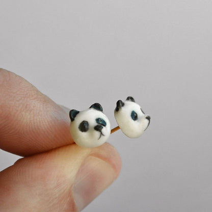 Panda Earrings