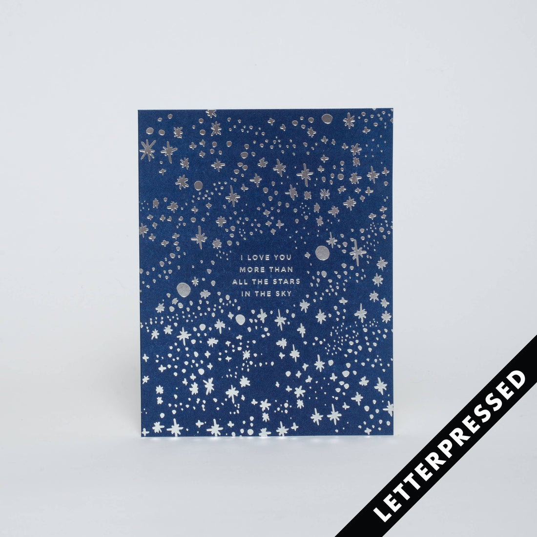 Love You Starry Sky Greeting Card