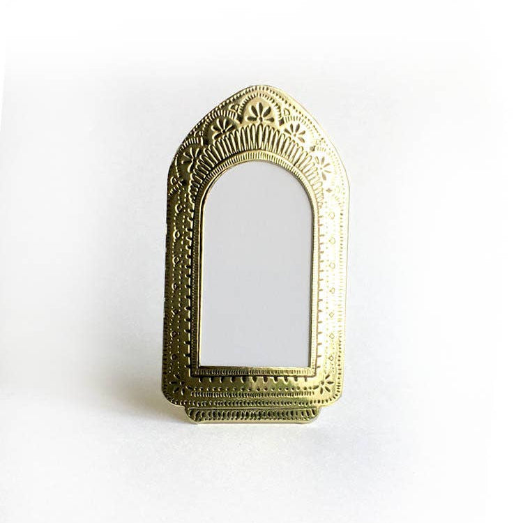 Tall Gold Faux Tin Frame