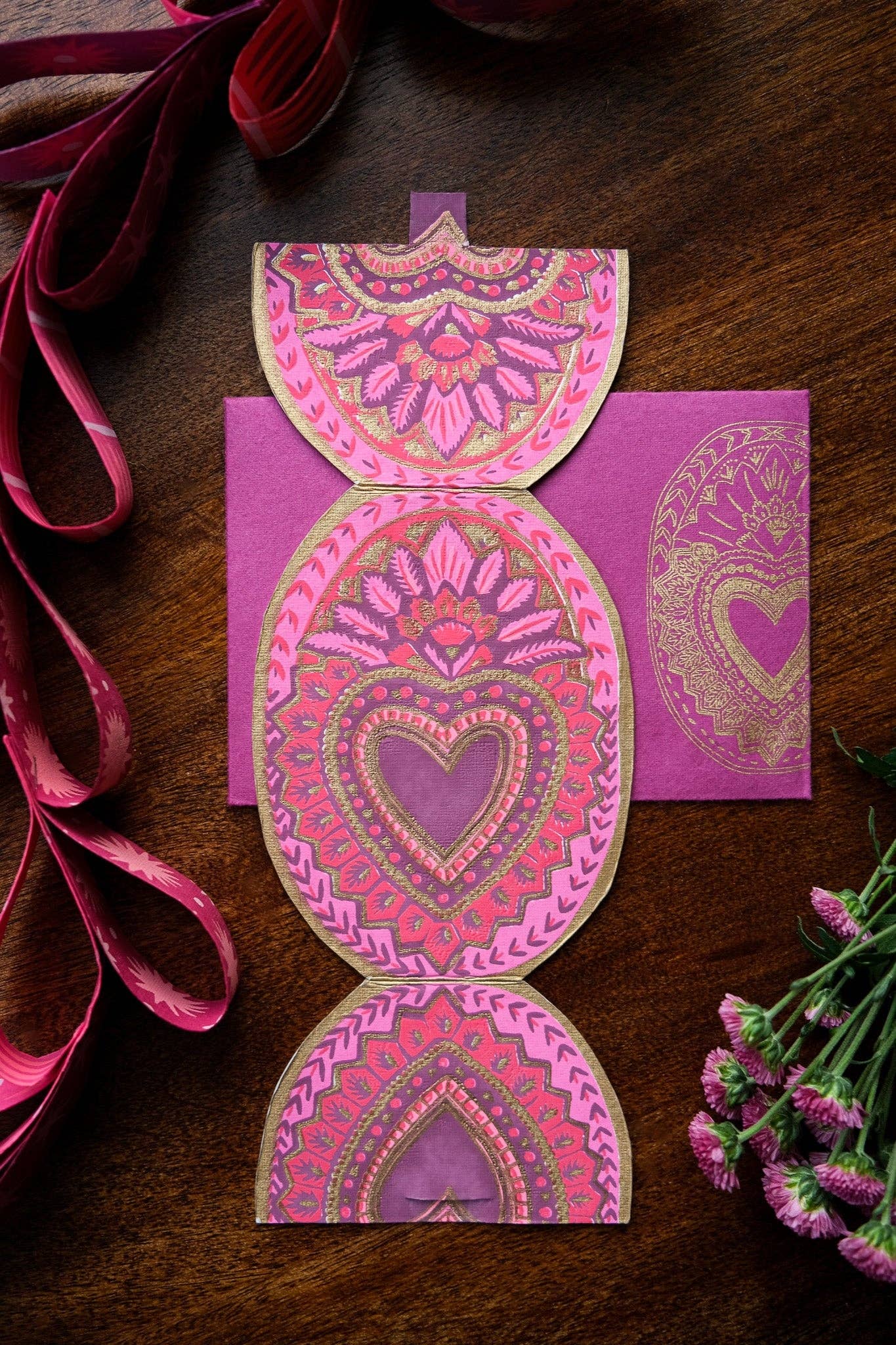 Heart Of Feathers Greeting Card