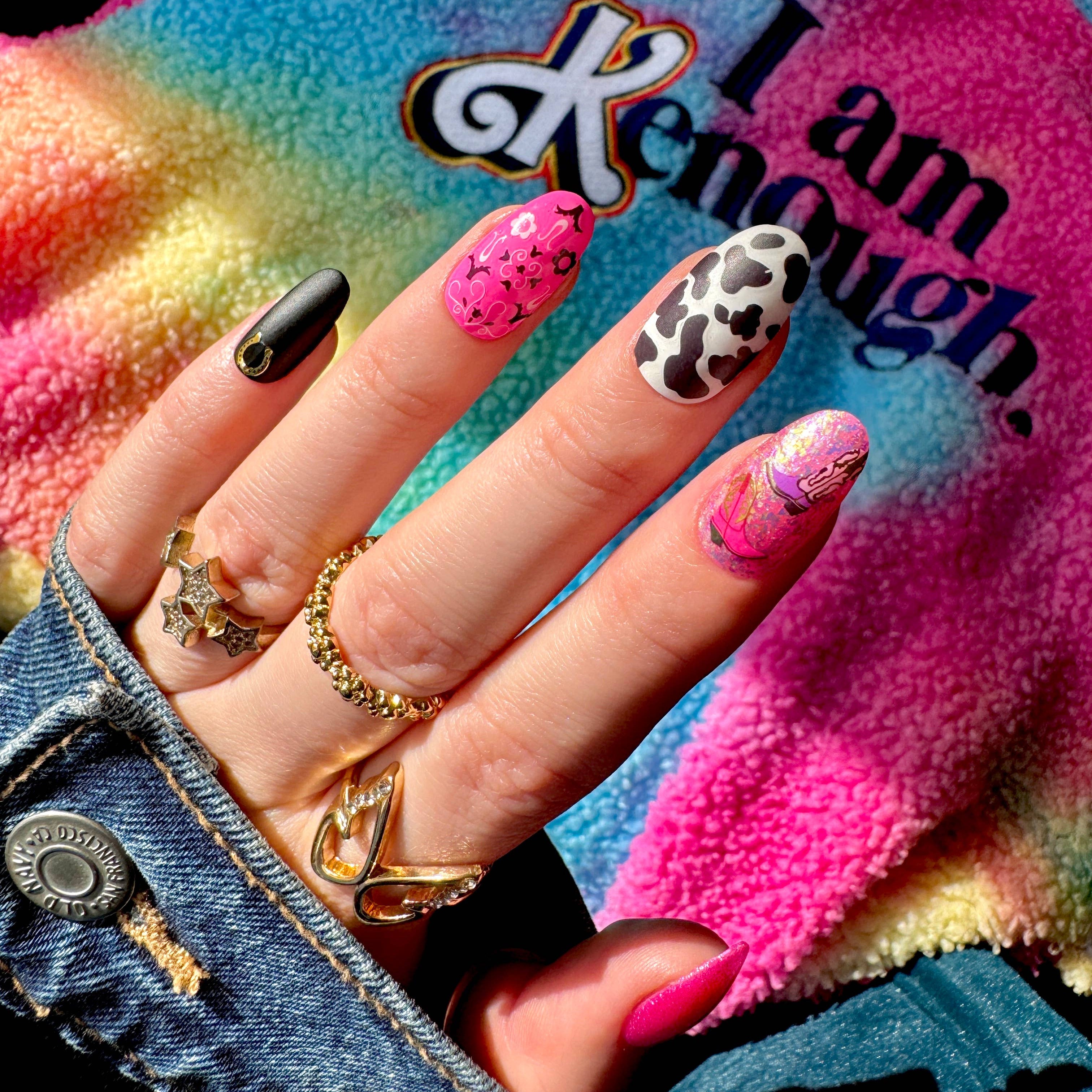Nail Art Stickers - Howdy