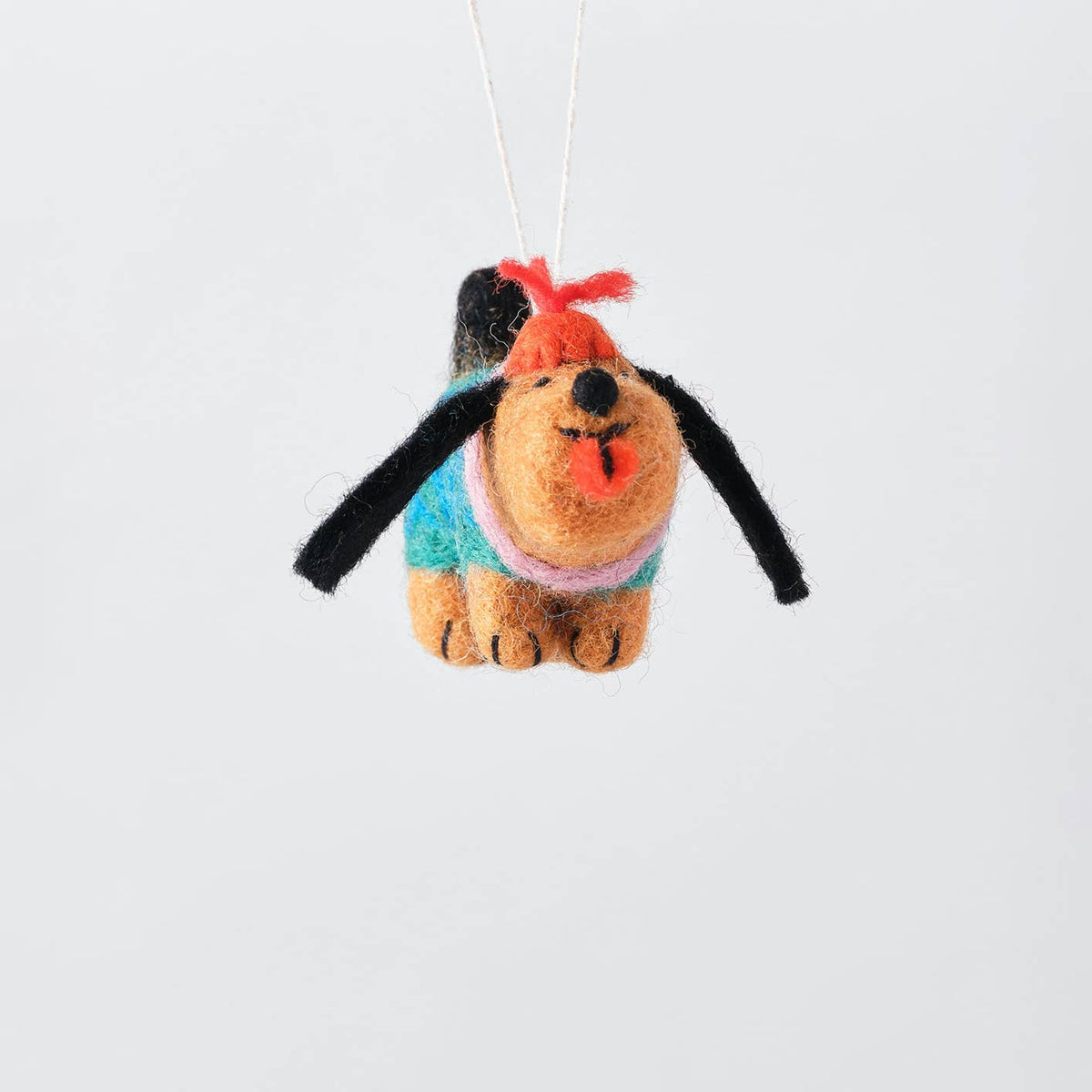 Wiener Dog Felt Ornament